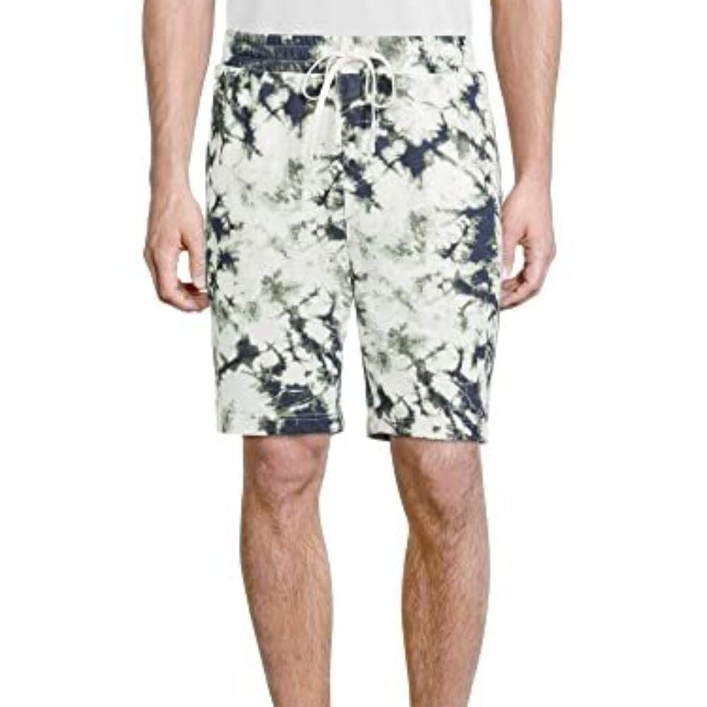 No Boundaries Men's Printed Jogger Shorts - Green Camo 3X - NWT